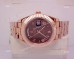 AAA Replica Rolex Day-Date ii Chocolate Face Watch New 41mm Case_th.jpg